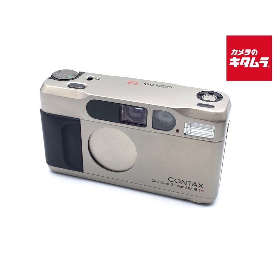 CONTAX T2　チタンクローム　動作品　並上 中古】 【並品】 コンタックス（CONTAX） コンタックス T2