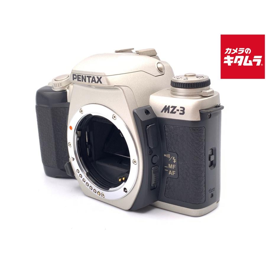 ☆☆美品　動作確認済　PENTAX MZ-3 シルバー F-402☆☆ ペンタックス 【中古】 【難あり品】 MZ-3 シルバー : カメラの