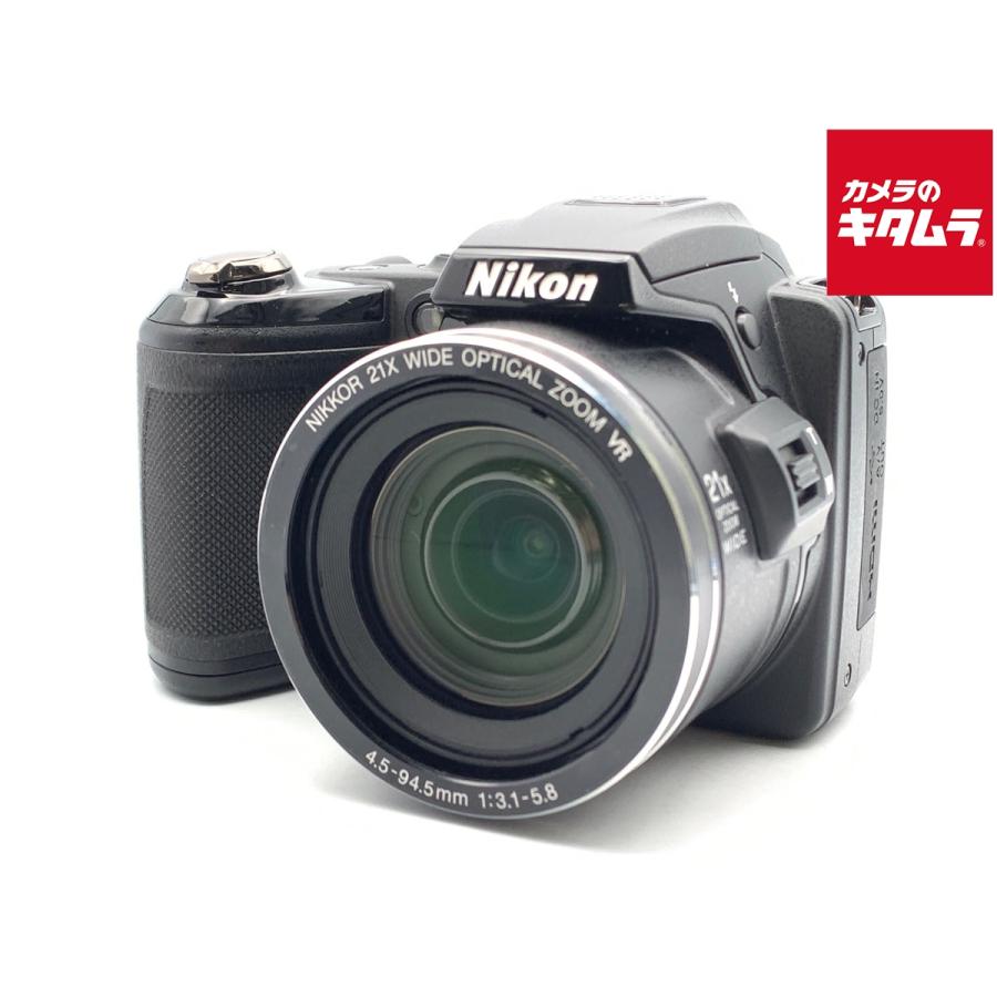 中古】 【並品】 ニコン COOLPIX L120 ブラック : カメラのキタムラ