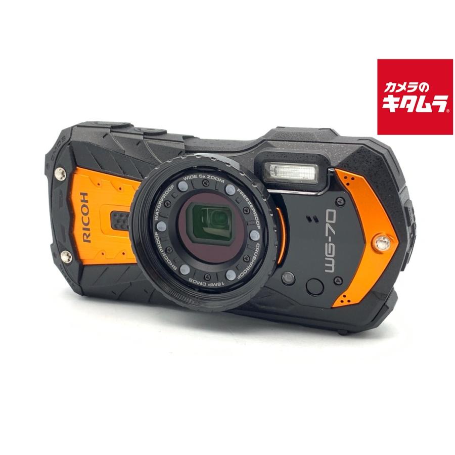 【未使用品】 RICOH WG-70 デジタルカメラ オレンジ リコー 中古】 【良品】 リコー WG-70 オレンジ : カメラのキタムラヤフー店