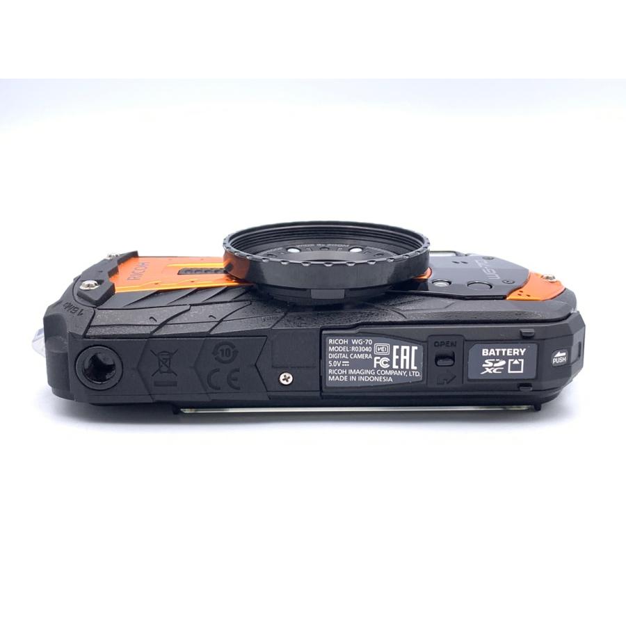 【未使用品】 RICOH WG-70 デジタルカメラ オレンジ リコー 中古】 【良品】 リコー WG-70 オレンジ : カメラのキタムラヤフー店