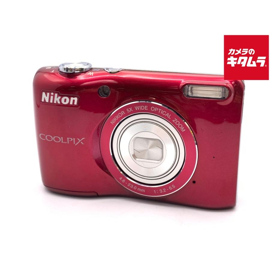 中古】 【並品】 ニコン COOLPIX L26 レッド : カメラのキタムラヤフー