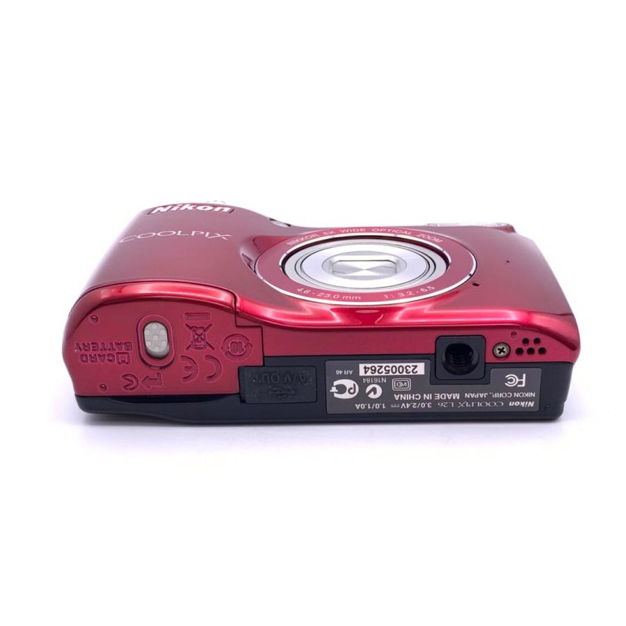 中古】 【並品】 ニコン COOLPIX L26 レッド : カメラのキタムラヤフー