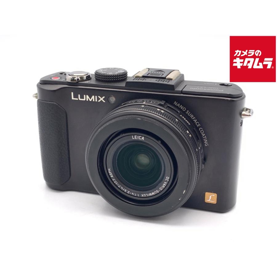 中古】 【並品】 パナソニック LUMIX DMC-LX7-K ブラック : カメラの 
