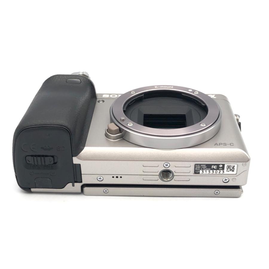 SONY（ソニー） 【中古】 【良品】 α6000 ボディ シルバー [ILCE-6000