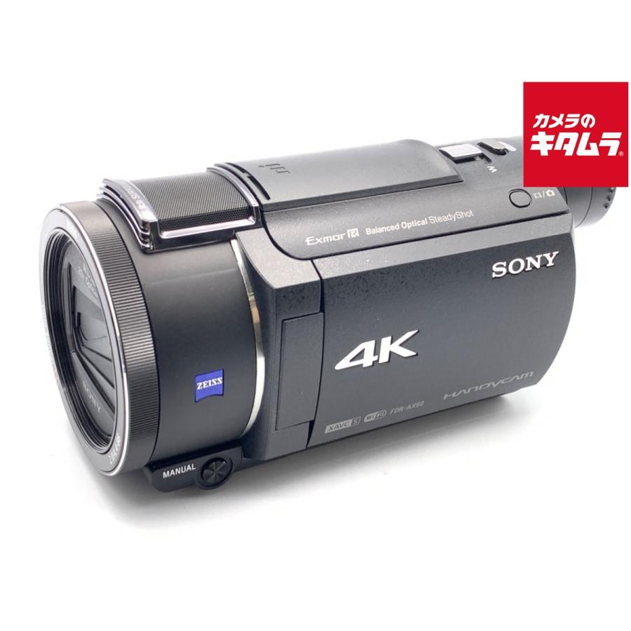 中古】 【良品】 ソニー デジタル4Kビデオカメラレコーダー FDR-AX60 B