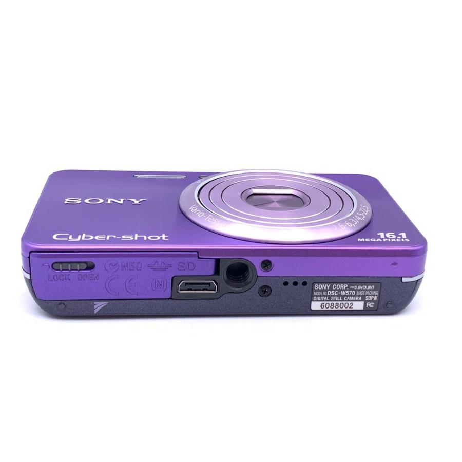 中古】 【良品】 ソニー Cyber-shot DSC-W570 バイオレット Sony Cyber