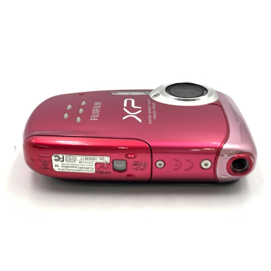 【美品】フジフィルム　FinePix　XP10 デジカメ　ピンク　動作確認済 中古】 【並品】 フジフイルム FinePix XP10 ピンク : カメラの