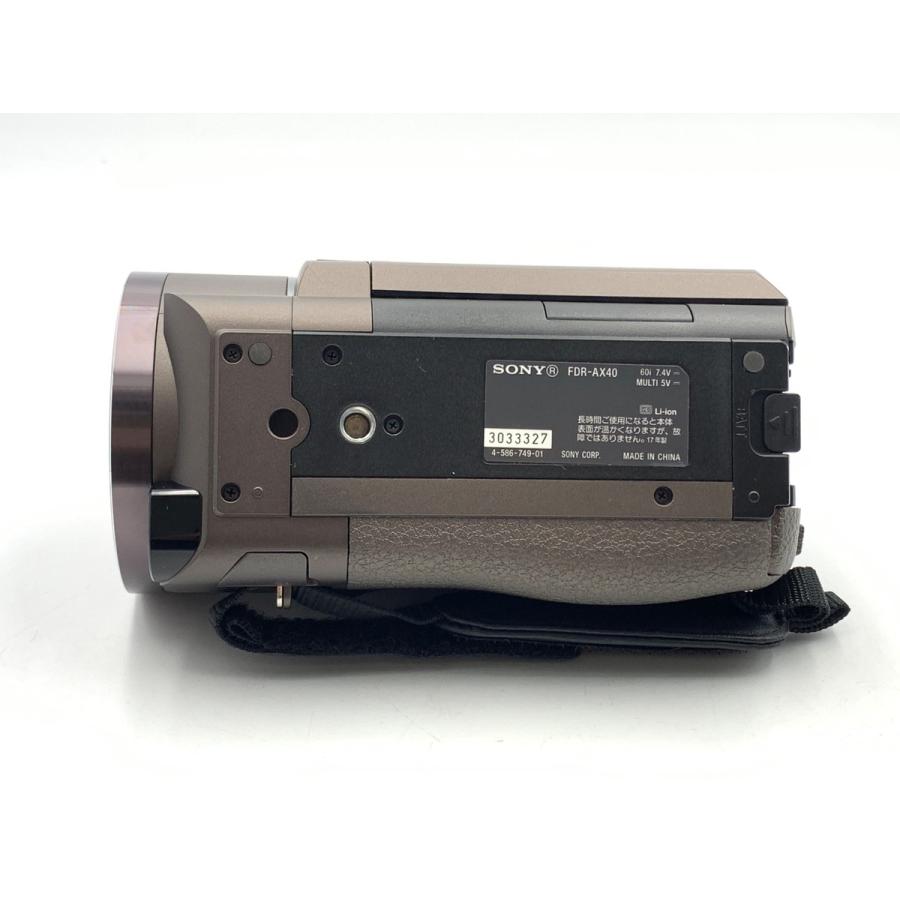 中古】 【美品】 ソニー デジタル4Kビデオカメラレコーダー FDR-AX40