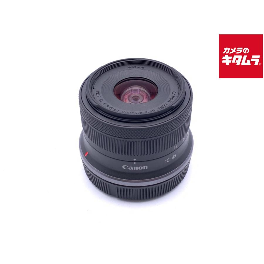 中古】 【良品】 キヤノン RF-S18-45mm F4.5-6.3 IS STM : カメラの 