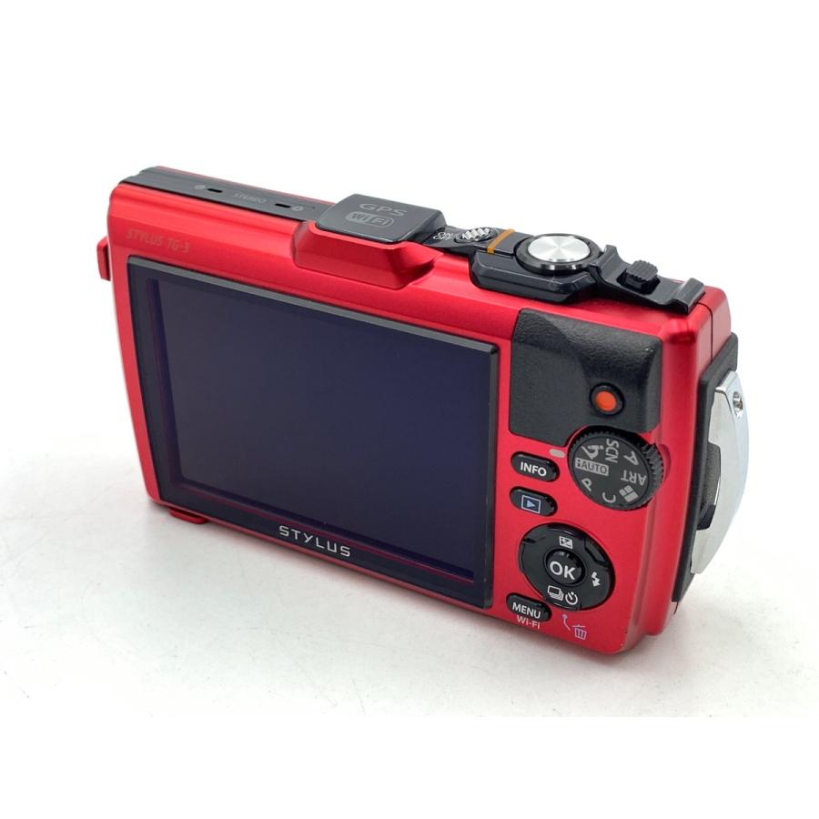【美品】OLYMPUS STYLUS TG-3 レッド 【動作確認済】 中古】 【良品】 オリンパス STYLUS TG-3 Tough RED レッド : カメラの