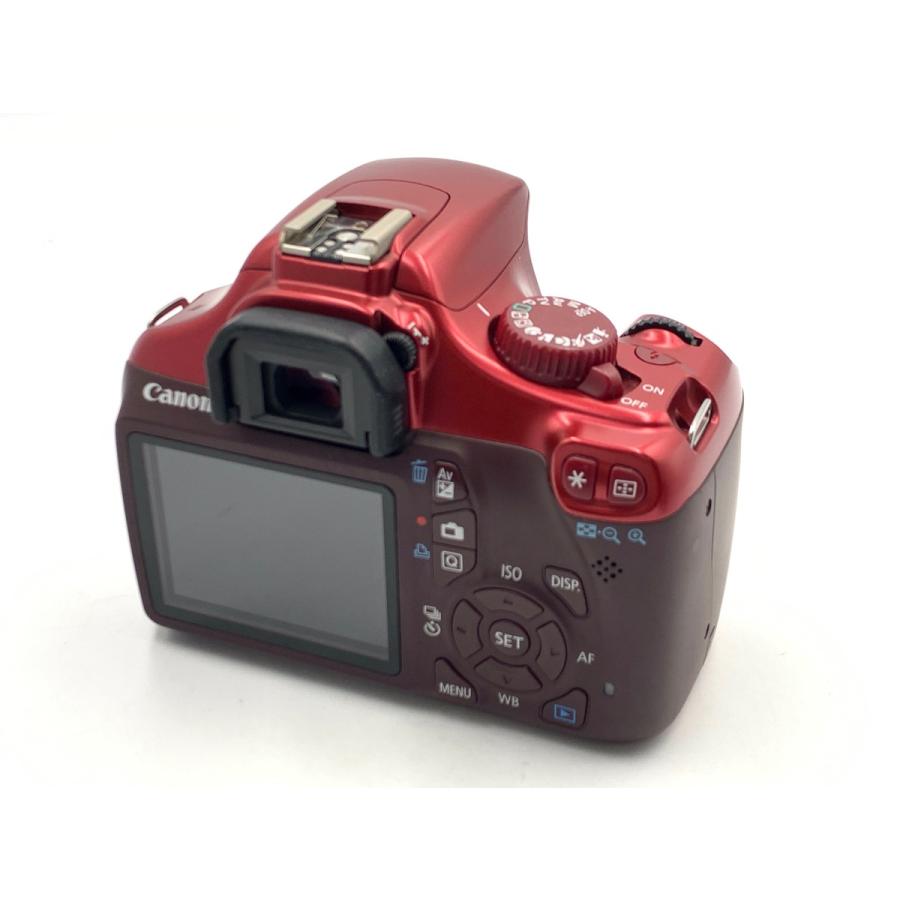 中古】 【並品】 キヤノン EOS Kiss X50 ボディ レッド : カメラの