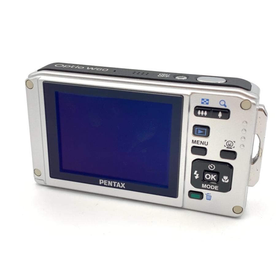 中古】 【難あり品】 ペンタックス Optio W60 オーシャンブルー