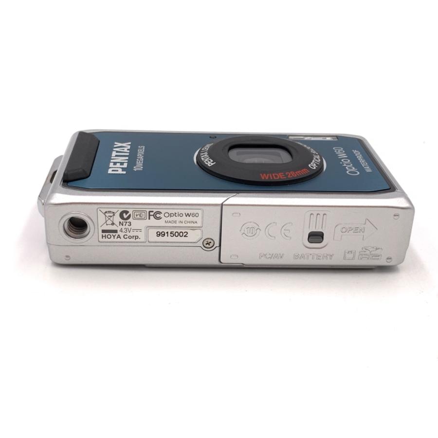 中古】 【難あり品】 ペンタックス Optio W60 オーシャンブルー