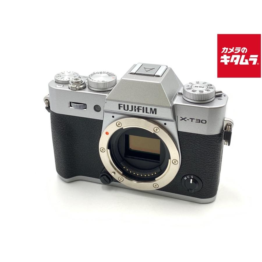 中古】 【並品】 フジフイルム X-T30III ボディ シルバー : カメラの