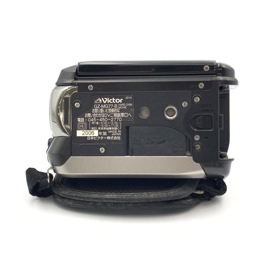 中古】 【並品】 ビクター（Victor・JVC）GZ-MG77 B （ブラック