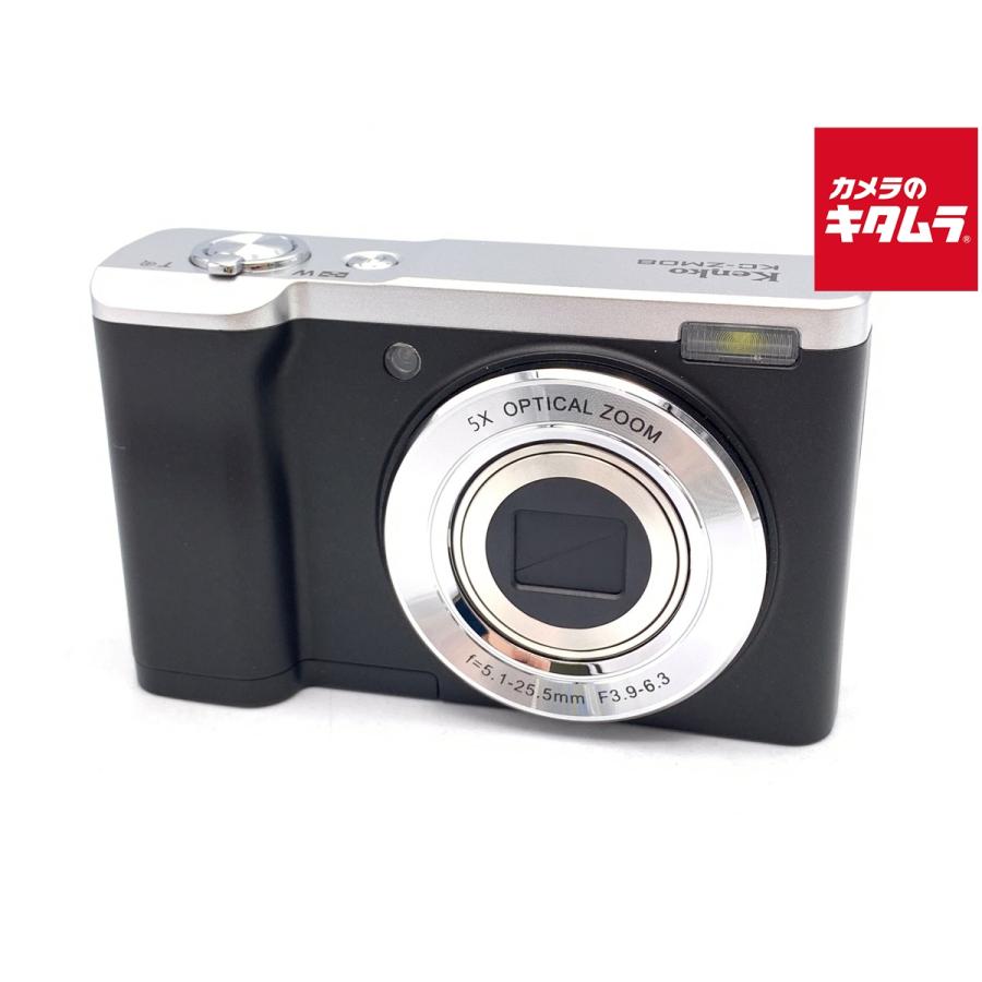 中古】 【美品】 ケンコー デジタルカメラ KC-ZM08 ブラック : カメラ