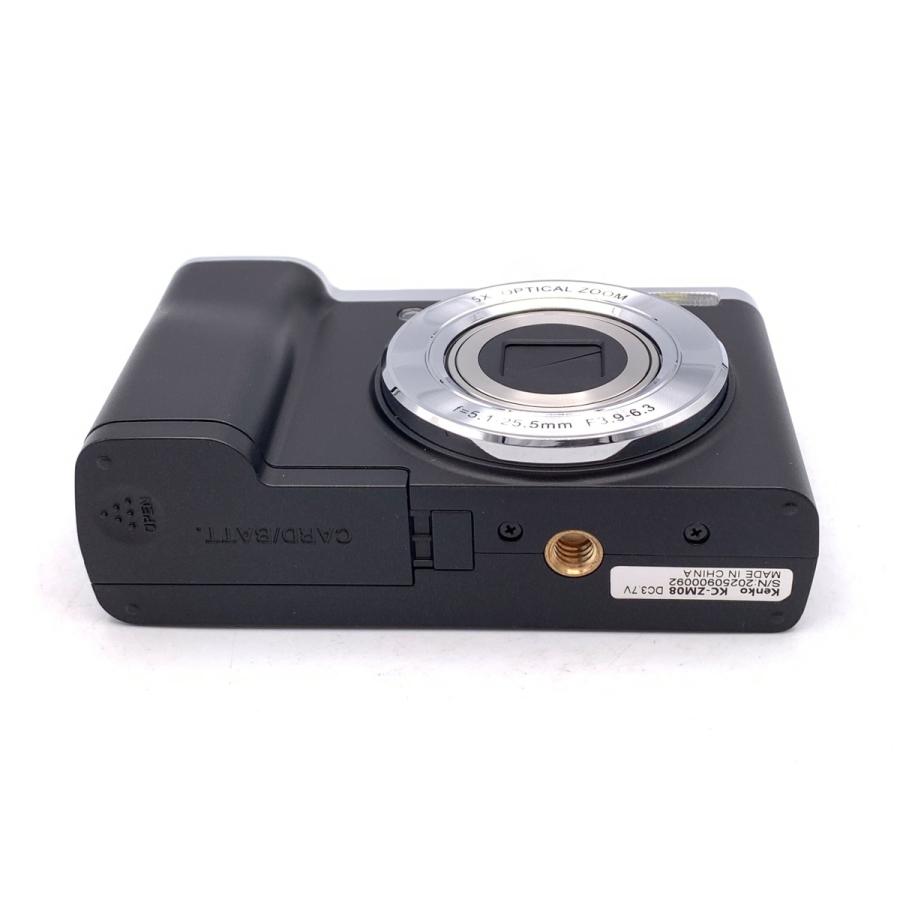 中古】 【美品】 ケンコー デジタルカメラ KC-ZM08 ブラック : カメラ