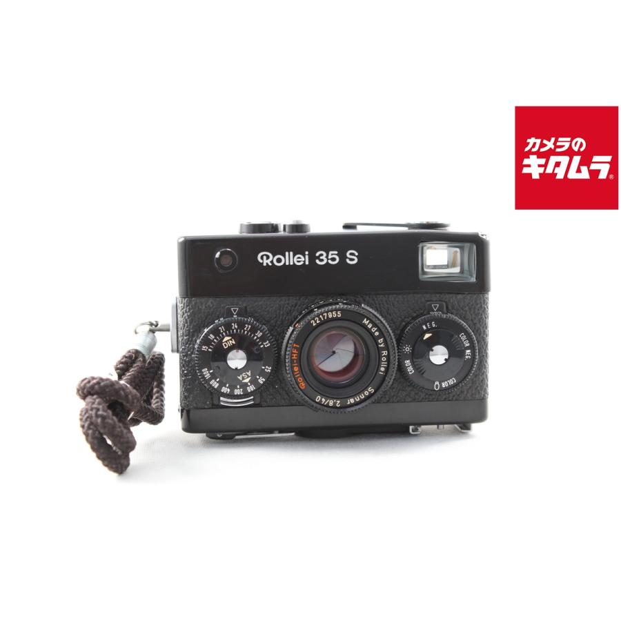Rollei 35S 40mm F2.8 ブラック　露出計OK Rollei（ローライ） 【中古】 【並品】 35S 40mm F2.8 （Sonnar