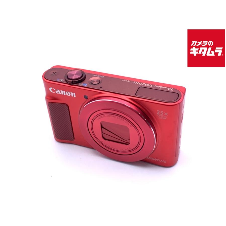 キヤノン（Canon） 【中古】 【良品】 PowerShot SX620 HS レッド