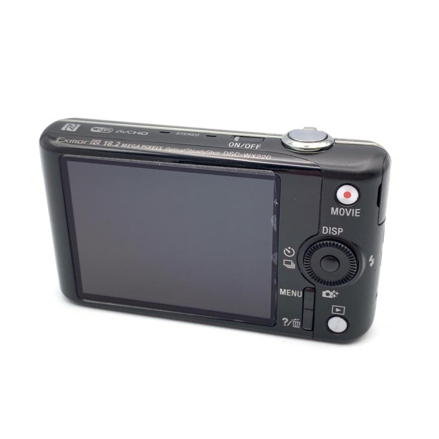 中古】 【良品】 ソニー Cyber-shot DSC-WX220 B ブラック : カメラの