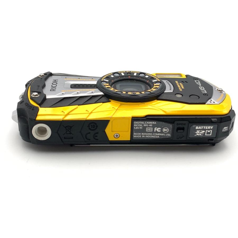 RICOH WG-40 中古品 中古】 【並品】 リコー WG-40 イエロー : カメラのキタムラヤフー店