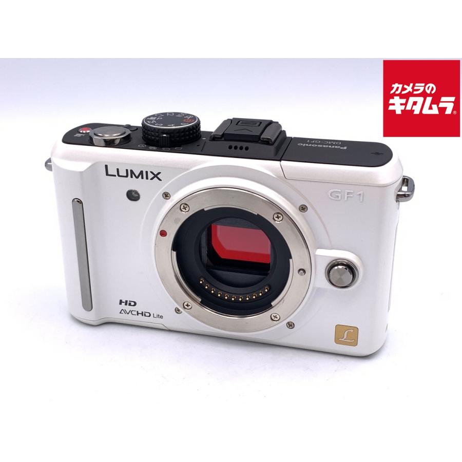 中古】 【並品】 パナソニック DMC-GF1 ボディ シェルホワイト