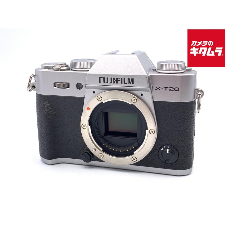 【中古】富士フィルム(FUJIFILM) X-T20 ボディ シルバー 中古】 【良品】 フジフイルム X-T20 ボディ シルバー : カメラの
