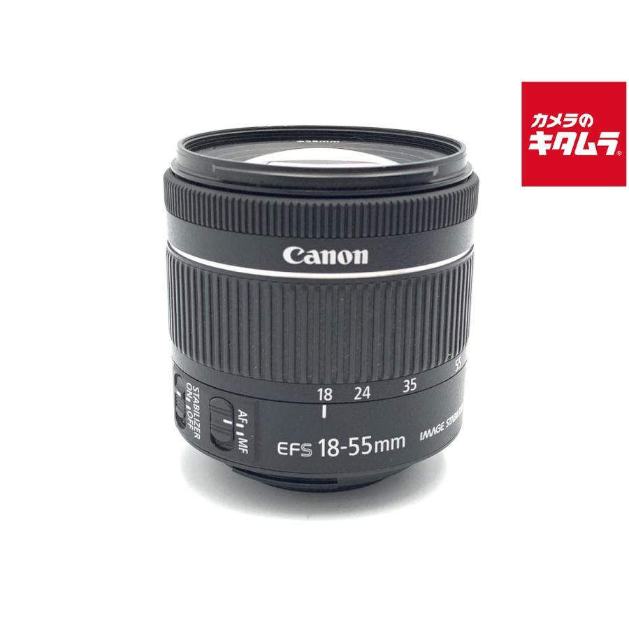 【中古】(キヤノン) Canon EF-S18-55/F4-5.6 IS STM 中古】 【良品】 キヤノン EF-S18-55mm F4-5.6 IS STM : カメラの