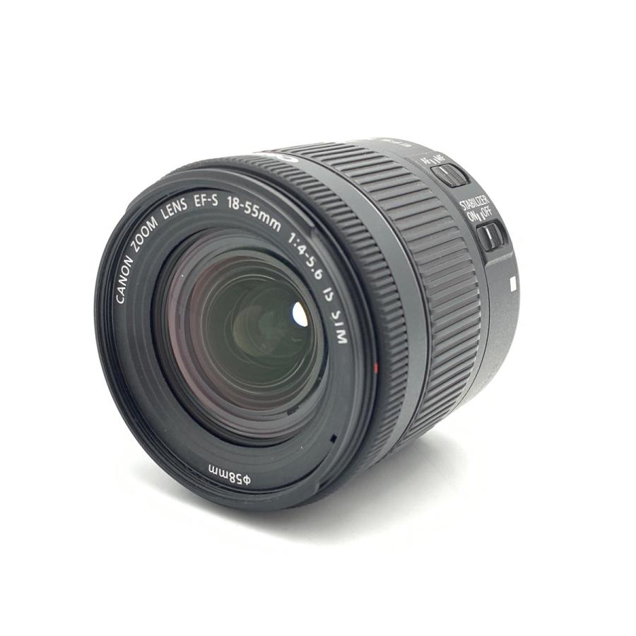 中古】 【良品】 キヤノン EF-S18-55mm F4-5.6 IS STM : カメラの