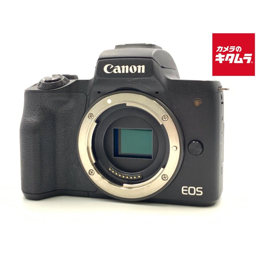 中古】 【並品】 キヤノン EOS Kiss M ボディ ブラック : カメラの