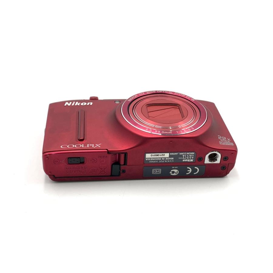美品 COOLPIX S9500 ヴェルヴェットレッド 即日発送 デジカメ Nikon デジタルカメラ COOLPIX S9500