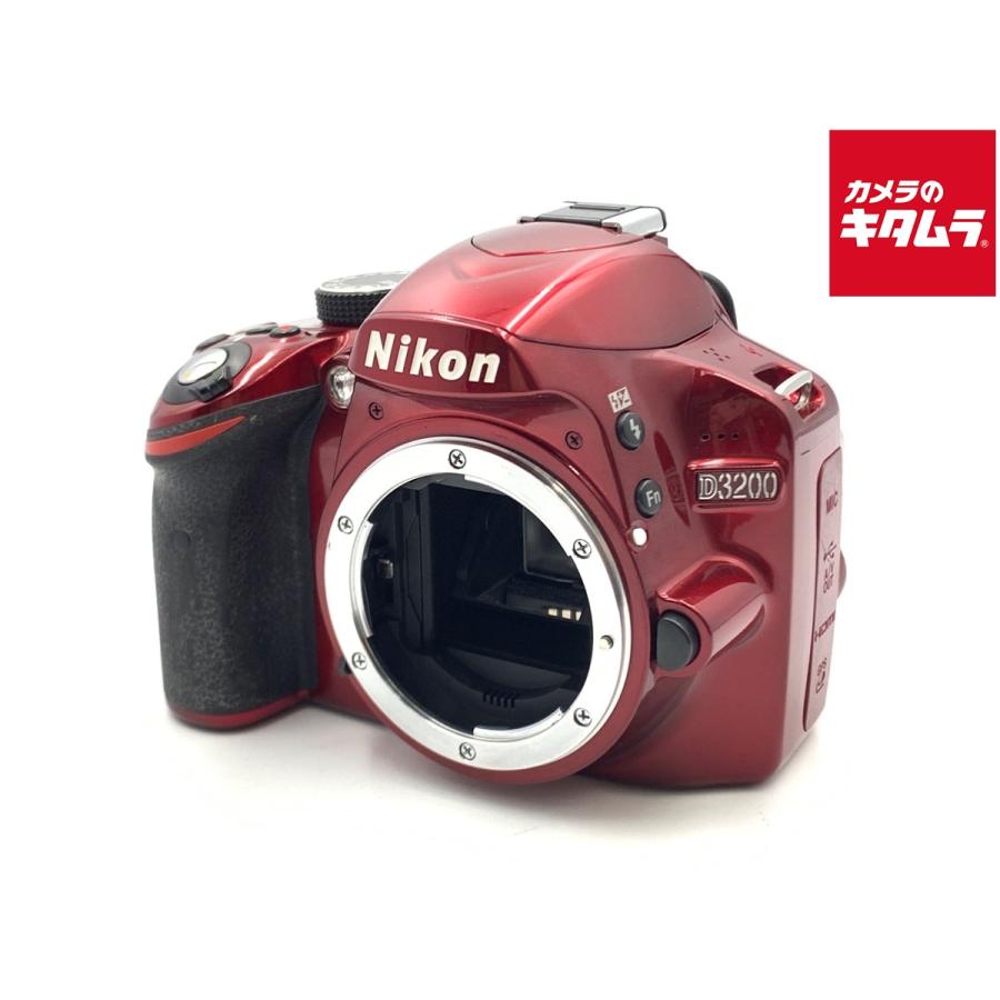 中古】 【並品】 ニコン D3200 ボディ レッド : カメラのキタムラ