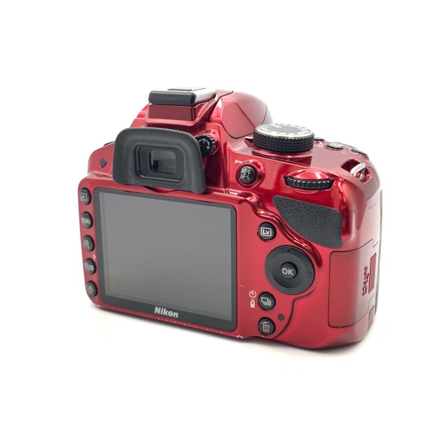 中古】 【並品】 ニコン D3200 ボディ レッド : カメラのキタムラ