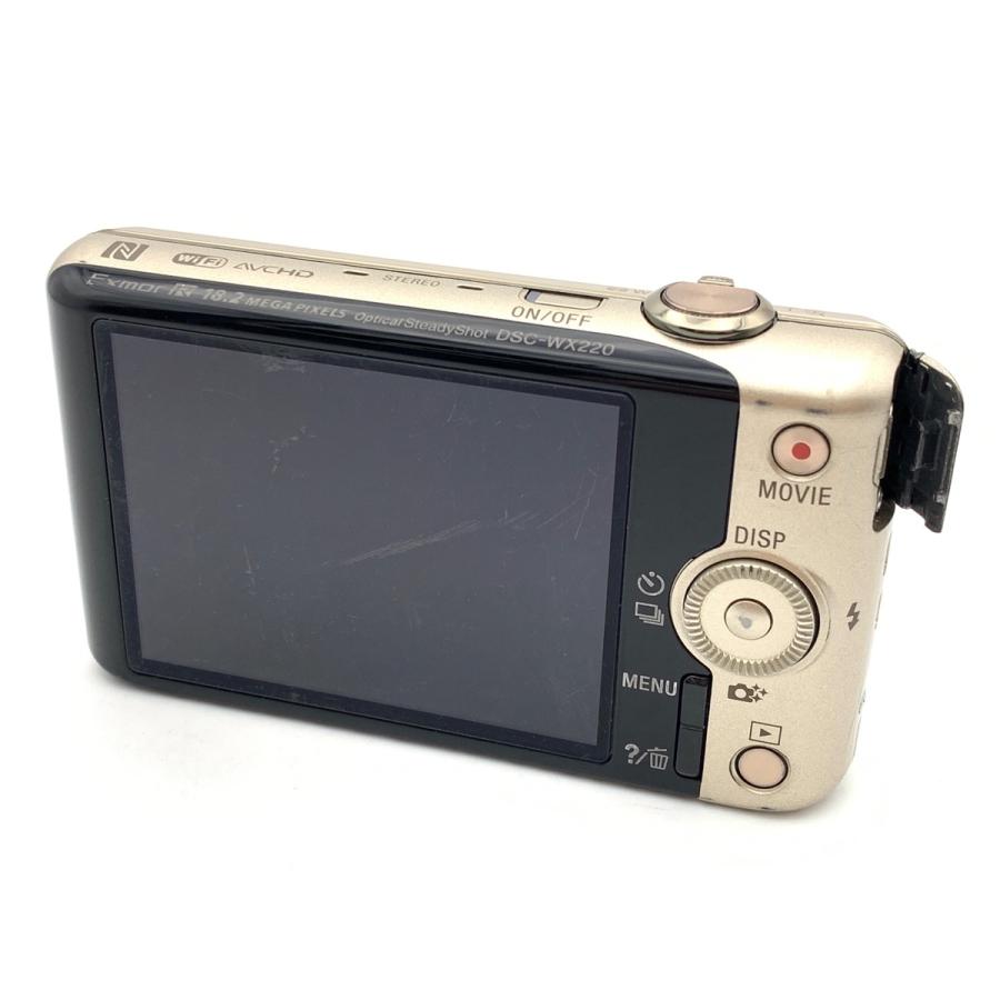 【美品】SONY Cyber-shot DSC-WX220 ゴールド　動作確認済 SONY（ソニー） 【中古】 【難あり品】 Cyber-shot DSC-WX220 N