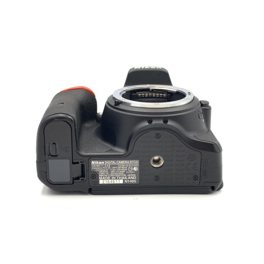 Nikon D5500 ブラックボディ　【中古品】良品 中古】 【並品】 ニコン D5500 ボディ ブラック : カメラのキタムラ
