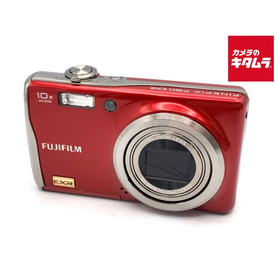 中古】 【並品】 フジフイルム FinePix F80EXR レッド : カメラの 