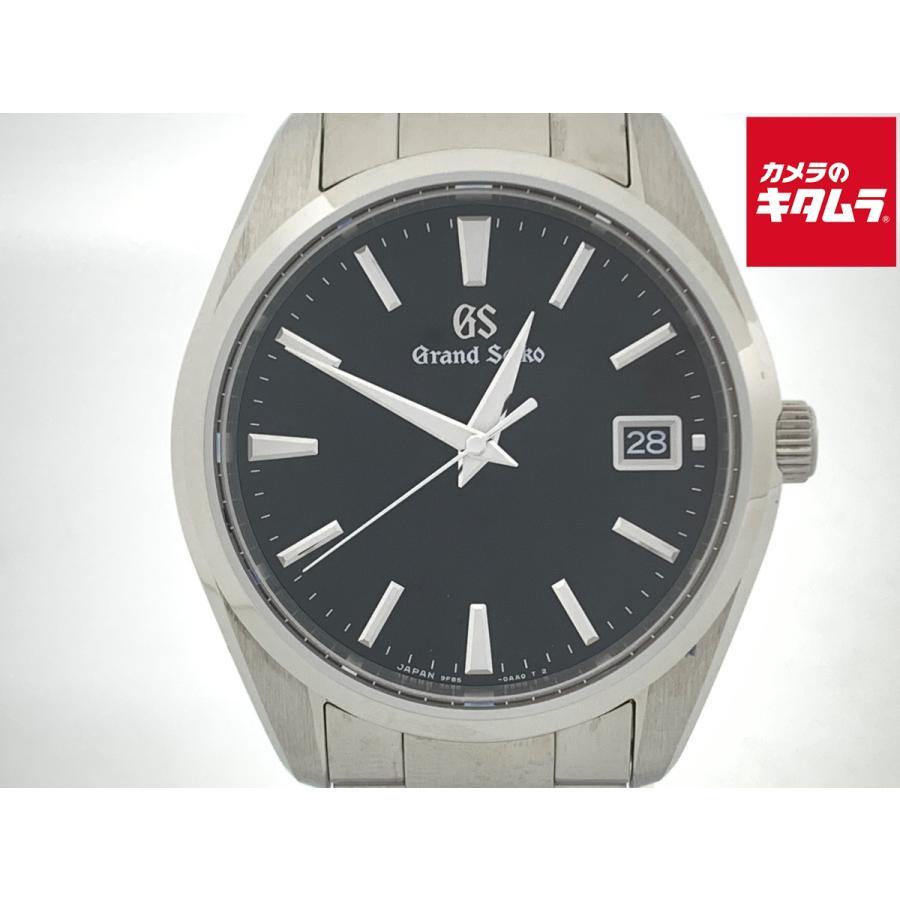 中古】 【美品】 グランドセイコー クォーツ ブラック SBGP011/9F85 