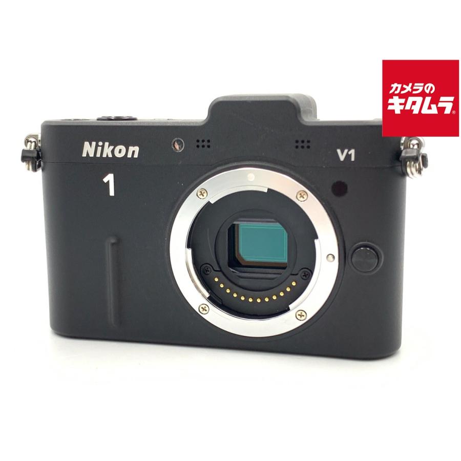 中古】 【良品】 ニコン Nikon1 V1 ボディ ブラック : カメラの
