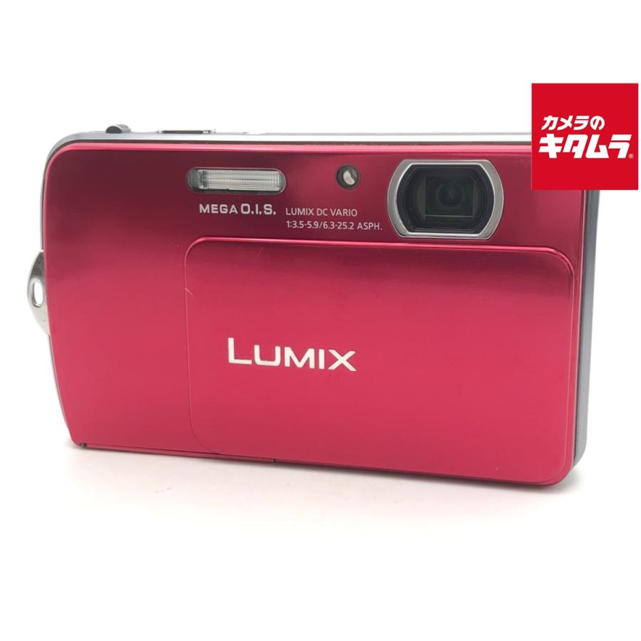 【中古】パナソニック デジタルカメラ ルミックス レッド DMC-FP7-R 中古】 【並品】 パナソニック LUMIX DMC-FP7 レッド : カメラの