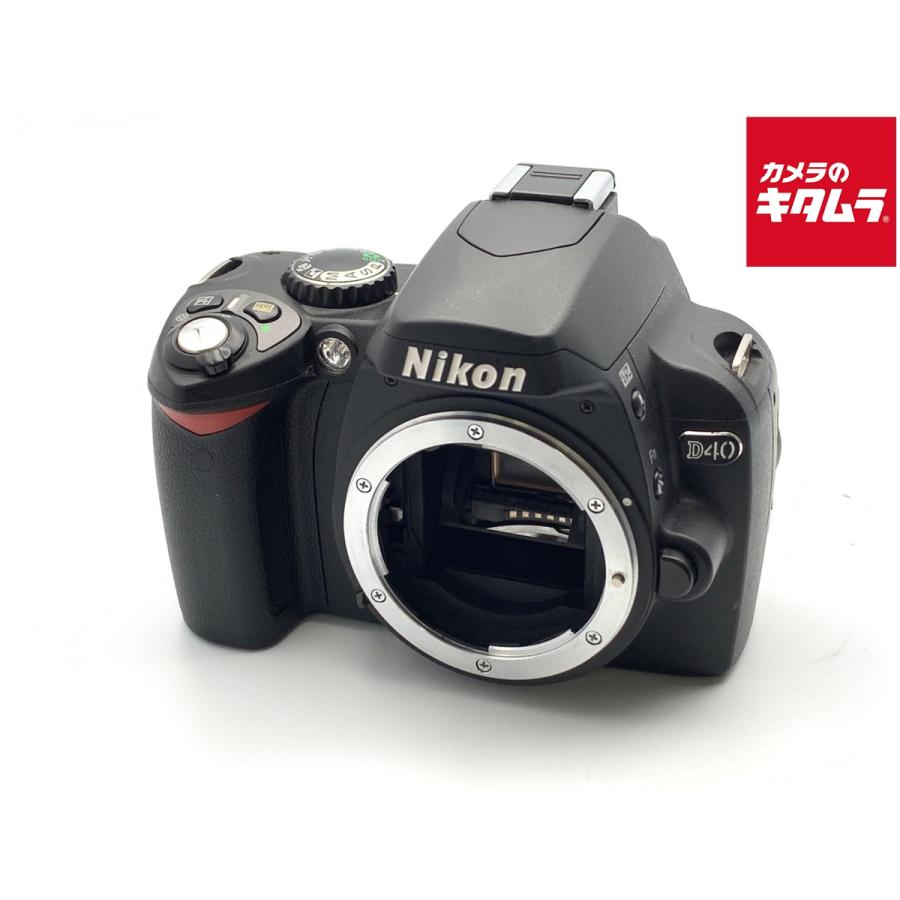中古】 【並品】 ニコン D40 ブラックボディ : カメラのキタムラヤフー