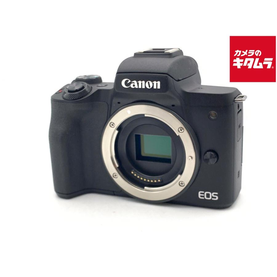 中古】 【並品】 キヤノン EOS Kiss M ボディ ブラック : カメラの