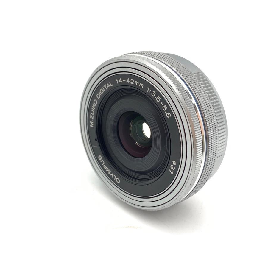 【中古】 【並品】 オリンパス M.ZUIKO DIGITAL ED 14-42mm F3.5-5.6 EZ シルバー_2