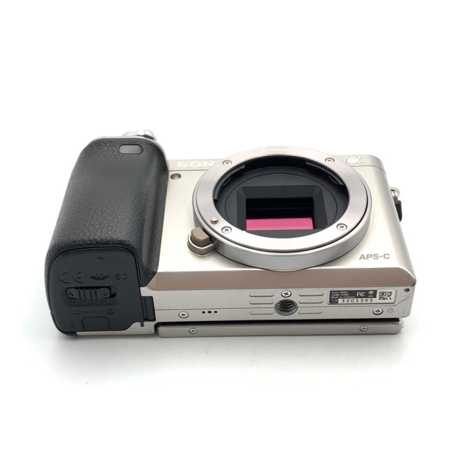 中古】 【並品】 ソニー α6000 ボディ シルバー [ILCE-6000 S