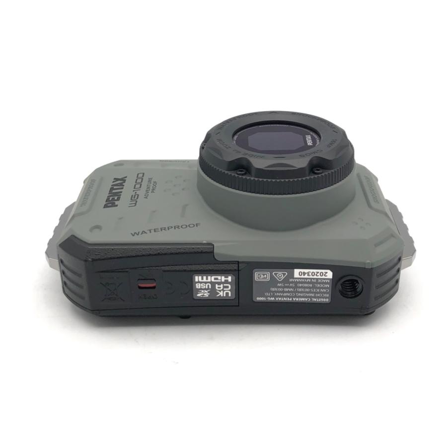 中古】 【新品同様】 ペンタックス WG-1000 オリーブ : カメラの
