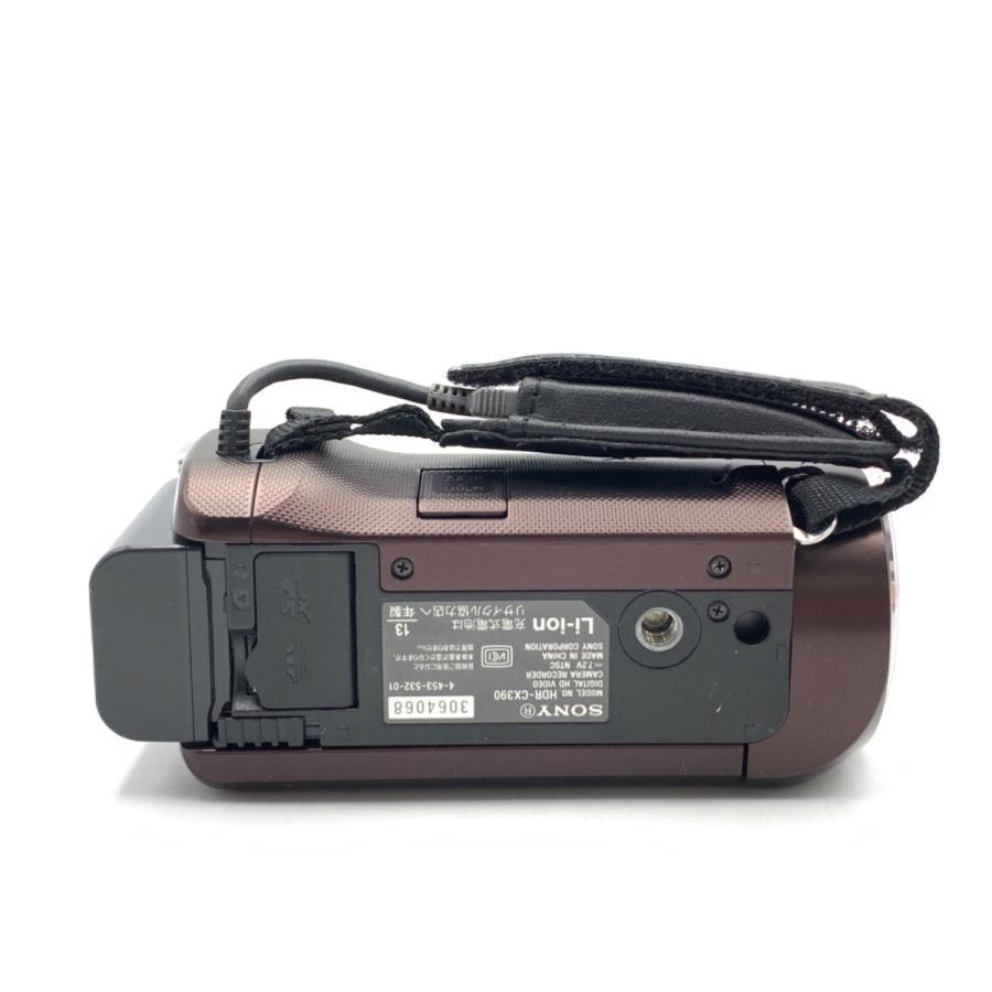 中古】 【良品】 ソニー HDR-CX390 ボルドーブラウン : カメラの