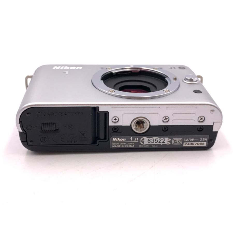 【中古】 【並品】 ニコン Nikon 1 J1 ボディ シルバー