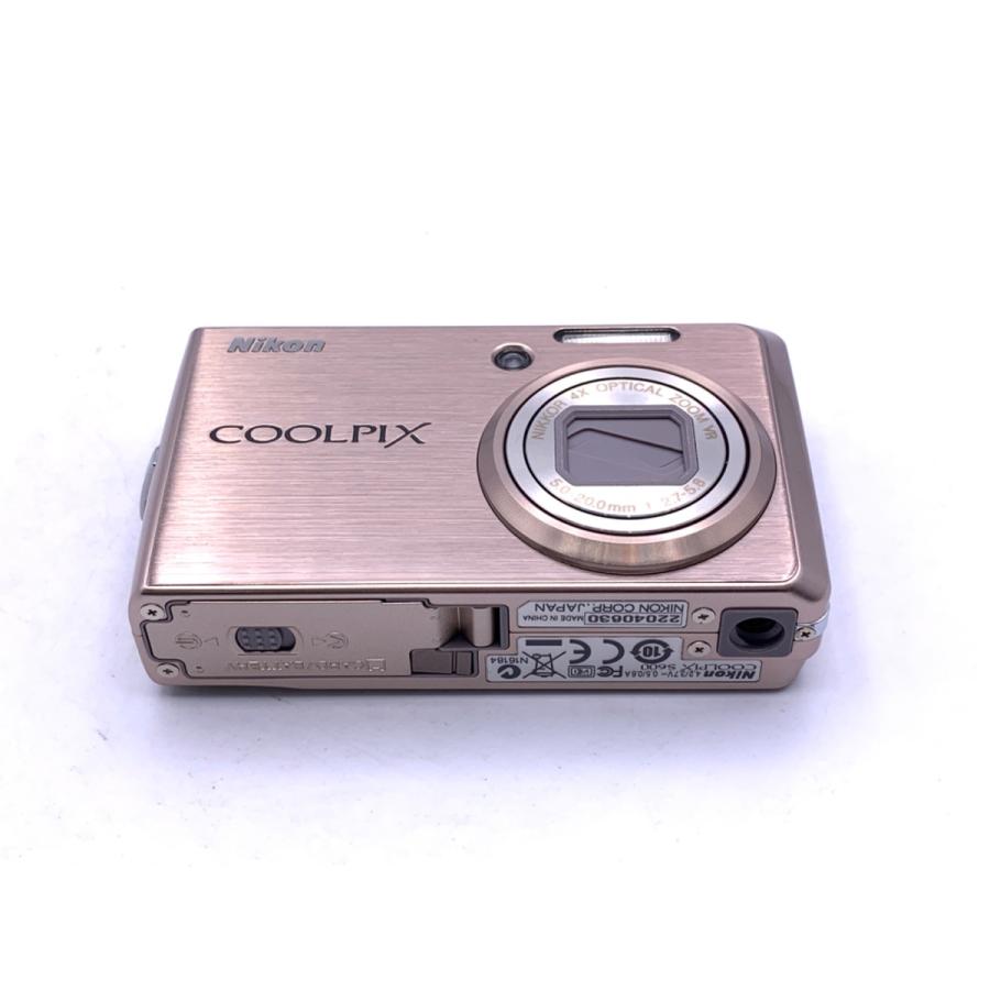中古】 【良品】 ニコン COOLPIX S600 ピンクゴールド : カメラの