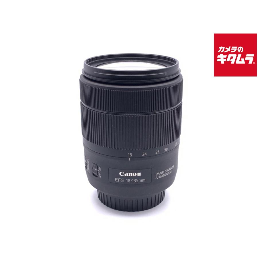 中古】 【良品】 キヤノン EF-S18-135mm F3.5-5.6 IS USM : カメラの 