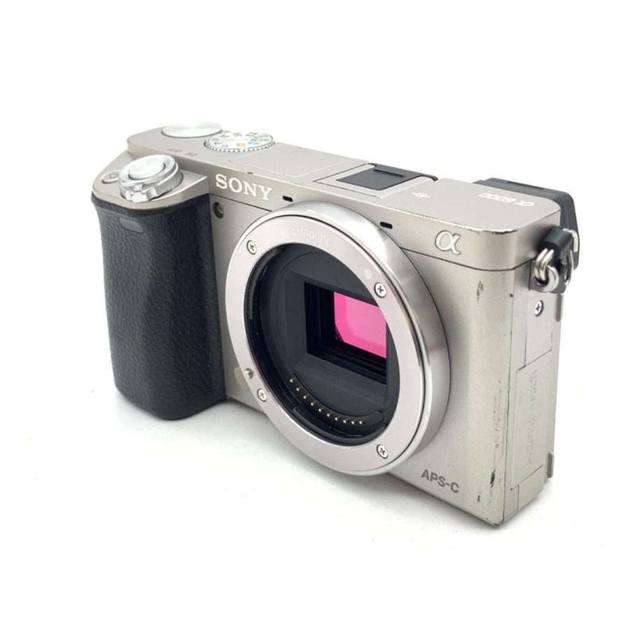 中古】 【並品】 ソニー α6000 ボディ シルバー [ILCE-6000 S 